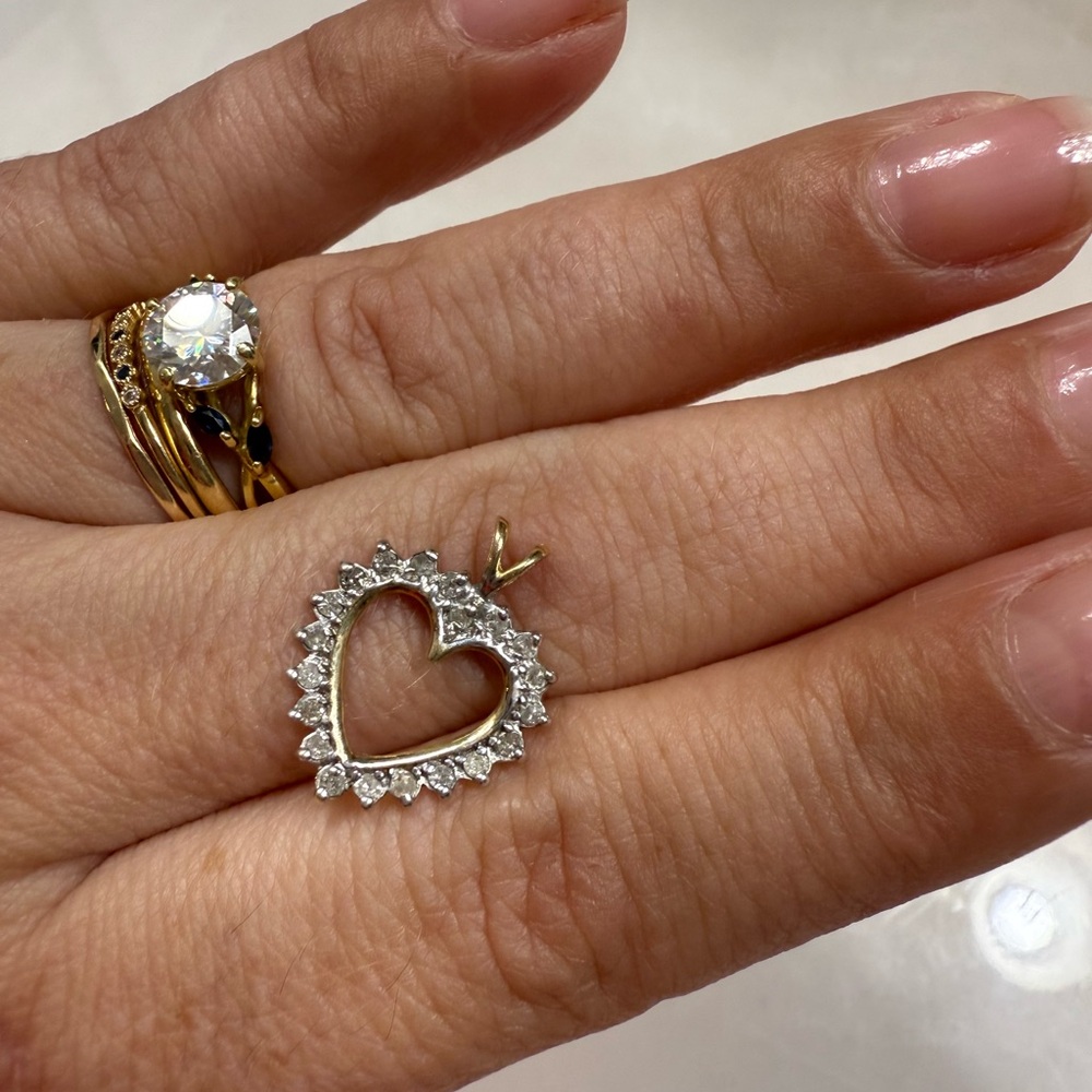 Diamond Heart Pendant